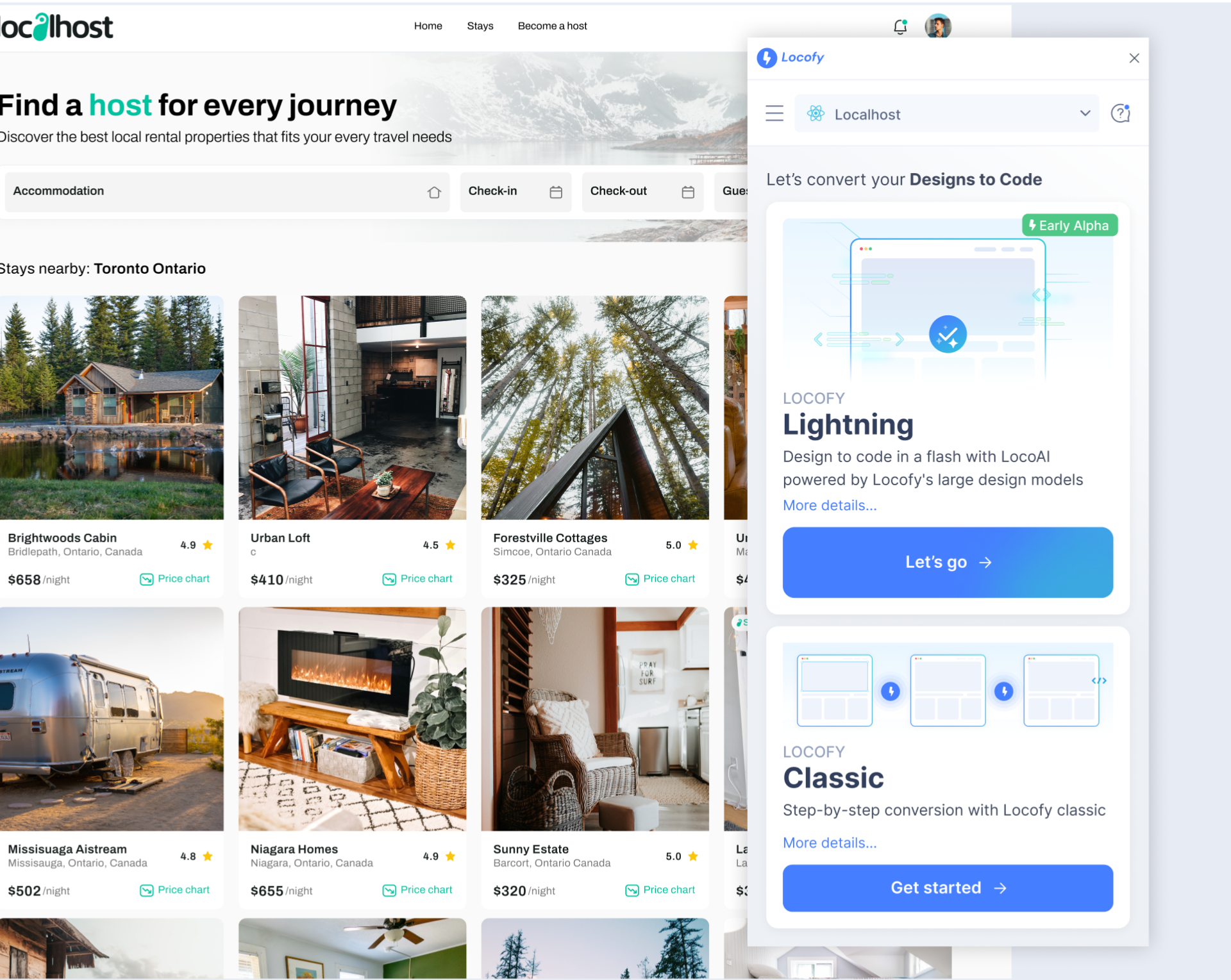 Locofy Plugin Home