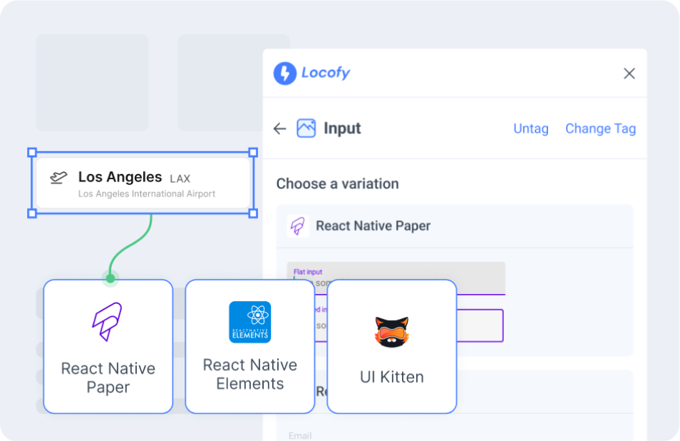 Tagging using UI Lib