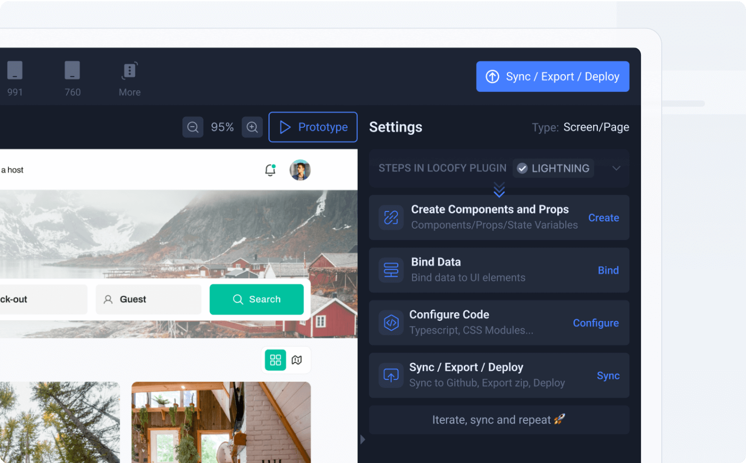 Sync to Builder